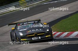 Nico Bastian, Maro Engel, Rowe Racing, Mercedes-Benz SLS AMG GT3 05.09.2015 - VLN Opel 6 Stunden ADAC Ruhr-Pokal-Rennen, Round 7, Nurburgring, Germany.