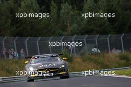 Nico Bastian, Maro Engel, Rowe Racing, Mercedes-Benz SLS AMG GT3 05.09.2015 - VLN Opel 6 Stunden ADAC Ruhr-Pokal-Rennen, Round 7, Nurburgring, Germany.