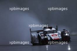 Filipe Albuquerque (POR) / Marco Bonanomi (ITA) / Rene Rast (GER) #09 Audi Sport Team Joest Audi R18 e-tron quattro Hybrid. 30.04.2015. FIA World Endurance Championship, Round 2, Spa-Francorchamps, Belgium,Thursday.