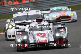 Filipe Albuquerque (POR) / Marco Bonanomi (ITA) / Rene Rast (GER) #09 Audi Sport Team Joest Audi R18 e-tron quattro Hybrid. 01.05.2015. FIA World Endurance Championship, Round 2, Spa-Francorchamps, Belgium, Friday.