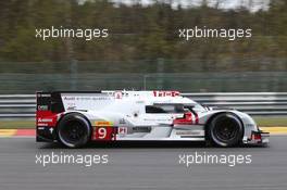 Filipe Albuquerque (POR) / Marco Bonanomi (ITA) / Rene Rast (GER) #09 Audi Sport Team Joest Audi R18 e-tron quattro Hybrid. 01.05.2015. FIA World Endurance Championship, Round 2, Spa-Francorchamps, Belgium, Friday.