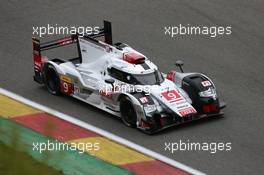 Filipe Albuquerque (POR) / Marco Bonanomi (ITA) / Rene Rast (GER) #09 Audi Sport Team Joest Audi R18 e-tron quattro Hybrid. 01.05.2015. FIA World Endurance Championship, Round 2, Spa-Francorchamps, Belgium, Friday.