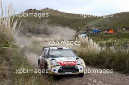 24.04.2015 - Mads OSTBERG (NOR) -  Jonas ANDERSSON (SWE), Citro&#xeb;n DS3 WRC, CITROEN TOTAL ABU DHABI WRT 22-26.04.2015 FIA World Rally Championship 2015, Rd 4, Rally Argentina, Carlos Paz, Argentina