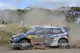 24.04.2015 - Jari-Matti  LATVALA (FIN) - Miikka ANTTILA (FIN), Volkswagen Polo R WRC, VOLKSWAGEN Motorsport 22-26.04.2015 FIA World Rally Championship 2015, Rd 4, Rally Argentina, Carlos Paz, Argentina
