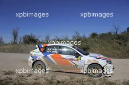 24.04.2015 - Gianluca LINARI (ITA) - Nicola ARENA (ITA), Subaru Impreza 22-26.04.2015 FIA World Rally Championship 2015, Rd 4, Rally Argentina, Carlos Paz, Argentina