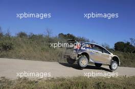 24.04.2015 - Ott TANAK (EST) - Raigo MOLDER (EST), Ford Fiesta RS WRC, M-SPORT World Rally Team 22-26.04.2015 FIA World Rally Championship 2015, Rd 4, Rally Argentina, Carlos Paz, Argentina