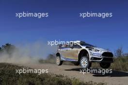 24.04.2015 - Elfyn EVANS (GBR)- Daniel BARRIT (GBR), Ford Fiesta RS WRC, M-SPORT World Rally Team 22-26.04.2015 FIA World Rally Championship 2015, Rd 4, Rally Argentina, Carlos Paz, Argentina