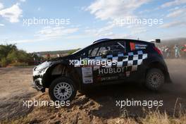 22.04.2015 - Diego DOMINGUEZ (PRY) -  Edgardo GALINDO (ARG), Ford Fiesta R5 22-26.04.2015 FIA World Rally Championship 2015, Rd 4, Rally Argentina, Carlos Paz, Argentina