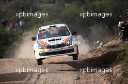25.04.2015 - Gianluca LINARI (ITA) - Nicola ARENA (ITA), Subaru Impreza 22-26.04.2015 FIA World Rally Championship 2015, Rd 4, Rally Argentina, Carlos Paz, Argentina