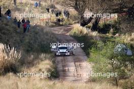 24.04.2015 - Jari KETOMAA (FIN) - Kaj LINDSTROM (FIN) Ford Fiesta R5, DRIVE DMACK 22-26.04.2015 FIA World Rally Championship 2015, Rd 4, Rally Argentina, Carlos Paz, Argentina