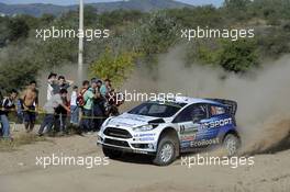 22.04.2015 - Elfyn EVANS (GBR)- Daniel BARRIT (GBR), Ford Fiesta RS WRC, M-SPORT World Rally Team 22-26.04.2015 FIA World Rally Championship 2015, Rd 4, Rally Argentina, Carlos Paz, Argentina