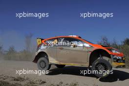 24.04.2015 - Martin PROKOP (CZE)-  Jan TOMANEK (CZE), Ford Fiesta RS WRC, JIPOCAR CZECH NATIONAL TEAM 22-26.04.2015 FIA World Rally Championship 2015, Rd 4, Rally Argentina, Carlos Paz, Argentina