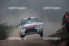 25.04.2015 - Mads OSTBERG (NOR) -  Jonas ANDERSSON (SWE), Citro&#xeb;n DS3 WRC, CITROEN TOTAL ABU DHABI WRT 22-26.04.2015 FIA World Rally Championship 2015, Rd 4, Rally Argentina, Carlos Paz, Argentina