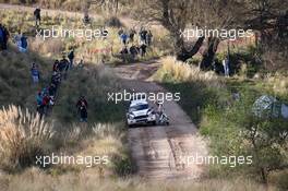 24.04.2015 - Jari KETOMAA (FIN) - Kaj LINDSTROM (FIN) Ford Fiesta R5, DRIVE DMACK 22-26.04.2015 FIA World Rally Championship 2015, Rd 4, Rally Argentina, Carlos Paz, Argentina