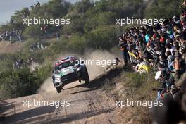 25.04.2015 - Diego DOMINGUEZ (PRY) -  Edgardo GALINDO (ARG), Ford Fiesta R5 22-26.04.2015 FIA World Rally Championship 2015, Rd 4, Rally Argentina, Carlos Paz, Argentina