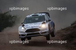 25.04.2015 - Elfyn EVANS (GBR)- Daniel BARRIT (GBR), Ford Fiesta RS WRC, M-SPORT World Rally Team 22-26.04.2015 FIA World Rally Championship 2015, Rd 4, Rally Argentina, Carlos Paz, Argentina