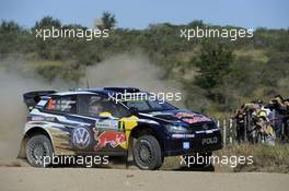 22.04.2015 - Andreas MIKKELSEN (NOR) - OlaN FLOENE (NOR), Volkswagen Polo R WRC, VOLKSWAGEN Motorsport II 22-26.04.2015 FIA World Rally Championship 2015, Rd 4, Rally Argentina, Carlos Paz, Argentina