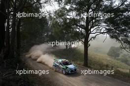 Yuril Protasov (UKR) Pavlo Cherepin (UKR) Ford Fiesta RRC 09-13.09.2015. FIA World Rally Championship 2015, Rd 10, Rally Australia, Coffs Harbour, Australia.