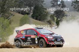 Justin Dowel (AUS) Toni Feaver (AUS) Hyundai i20 Proto 09-13.09.2015. FIA World Rally Championship 2015, Rd 10, Rally Australia, Coffs Harbour, Australia.