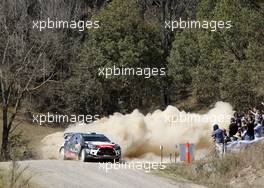 Stephane Lefebvre (FRA) Stephane Prevot (BEL) Citroen DS3 WRC 09-13.09.2015. FIA World Rally Championship 2015, Rd 10, Rally Australia, Coffs Harbour, Australia.