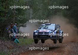 Andreas Mikkelsen (NOR) Ola Floene (NOR) Volkswagen Polo R WRC 09-13.09.2015 FIA World Rally Championship 2015, Rd 10, Rally Australia, Coffs Harbour, Australia