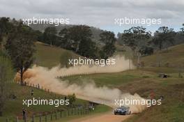 Andreas Mikkelsen (NOR) Ola Floene (NOR) Volkswagen Polo R WRC 09-13.09.2015. FIA World Rally Championship 2015, Rd 10, Rally Australia, Coffs Harbour, Australia.