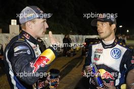 Jari-Matti Latvala (FIN) & Sebastien Ogier (FRA) Volkswagen Polo R WRC 09-13.09.2015. FIA World Rally Championship 2015, Rd 10, Rally Australia, Coffs Harbour, Australia.