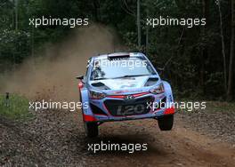 Dani Sordo (ESP) Marc Marti (ESP) Hyundai i20 WRC 09-13.09.2015 FIA World Rally Championship 2015, Rd 10, Rally Australia, Coffs Harbour, Australia
