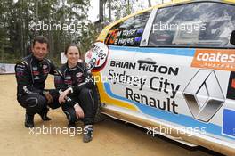 Molly Taylor (AUS) Bill Hayes (AUS) Renault Clio 09-13.09.2015 FIA World Rally Championship 2015, Rd 10, Rally Australia, Coffs Harbour, Australia