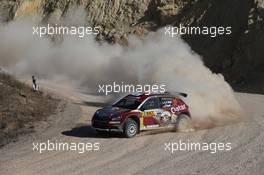 Nasser Al Attiyah, Mathieu Baumel (FRA), (Skoda Fabia R5) 22-25.10.2015. World Rally Championship, Rd 12,  Rally de Espana, Catalunya-Costa Daurada, Salou, Spain.