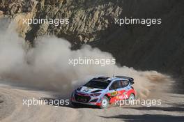 Thierry Neuville, Nicolas Gilsoul (Hyundai i20 WRC, #7 Hyundai Motorsport) 22-25.10.2015. World Rally Championship, Rd 12,  Rally de Espana, Catalunya-Costa Daurada, Salou, Spain.
