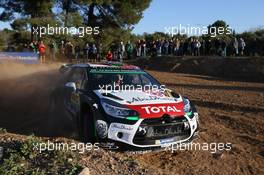 Kris Meeke, Paul Nagle (Citroen DS3 WRC, #3 Citroen Total Abu Dhabi WRT) 22-25.10.2015. World Rally Championship, Rd 12,  Rally de Espana, Catalunya-Costa Daurada, Salou, Spain.