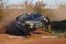 Lorenzo Bertelli,  Lorenzo Grana (Ford Fiesta WRC, #37) 22-25.10.2015. World Rally Championship, Rd 12,  Rally de Espana, Catalunya-Costa Daurada, Salou, Spain.
