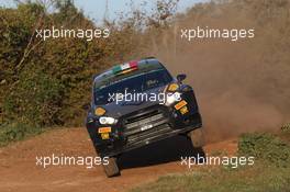Lorenzo Bertelli,  Lorenzo Grana (Ford Fiesta WRC, #37) 22-25.10.2015. World Rally Championship, Rd 12,  Rally de Espana, Catalunya-Costa Daurada, Salou, Spain.
