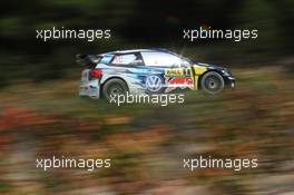 Sebastien Ogier, Julien Ingrassia (Volkswagen Polo WRC #1, Volkswagen Motorsport) 22-25.10.2015. World Rally Championship, Rd 12,  Rally de Espana, Catalunya-Costa Daurada, Salou, Spain.