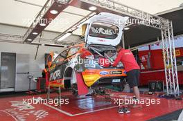 Martin Prokop, Michal Ernst (Ford Fiesta RS WRC, #21 Jipocar Czech National Team) 22-25.10.2015. World Rally Championship, Rd 12,  Rally de Espana, Catalunya-Costa Daurada, Salou, Spain.