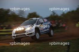 Elfyn Evans, Daniel Barrit (Ford Fiesta WRC, #6 M-Sport World Rally Team) 22-25.10.2015. World Rally Championship, Rd 12,  Rally de Espana, Catalunya-Costa Daurada, Salou, Spain.