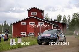31.07.2015 - Jari-Matti Latvala, Miikka Anttila (Volkswagen Polo WRC #2, Volkswagen Motorsport) 30.07-02.08.2015 FIA World Rally Championship 2015, Rd 8, Rally Finland, Jyvaskyla, Finland