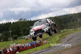 01.08.2015 - Khalid Al Qassimi, Chris Patterson (CitrÃƒÂ¶en DS3 WRC, #12 CitroÃƒÂ«n Total Abu Dhabi WRT) 30.07-02.08.2015 FIA World Rally Championship 2015, Rd 8, Rally Finland, Jyvaskyla, Finland