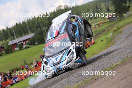 01.08.2015 - Quentin Giordano (FRA) - V. Sarreaud (FRA), CitroÃƒÂ«n DS3 RRC, 30.07-02.08.2015 FIA World Rally Championship 2015, Rd 8, Rally Finland, Jyvaskyla, Finland