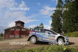 31.07.2015 - Mitch Evans (NZL) Russian Time 30.07-02.08.2015 FIA World Rally Championship 2015, Rd 8, Rally Finland, Jyvaskyla, Finland