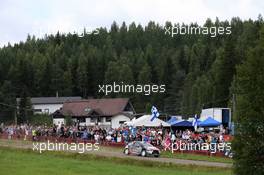 31.07.2015 - Mads Ostberg, Jonas Andersson (Citroen DS3 WRC, #4 CitroÃƒÂ«n Total Abu Dhabi WRT) 30.07-02.08.2015 FIA World Rally Championship 2015, Rd 8, Rally Finland, Jyvaskyla, Finland