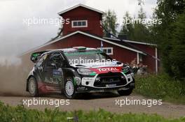 31.07.2015 - Mads Ostberg, Jonas Andersson (Citroen DS3 WRC, #4 CitroÃƒÂ«n Total Abu Dhabi WRT) 30.07-02.08.2015 FIA World Rally Championship 2015, Rd 8, Rally Finland, Jyvaskyla, Finland