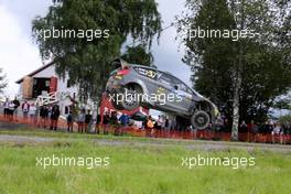 01.08.2015 - Lorenzo Bertelli,  Lorenzo Granai  (Ford Fiesta WRC, #37), FWRT 30.07-02.08.2015 FIA World Rally Championship 2015, Rd 8, Rally Finland, Jyvaskyla, Finland