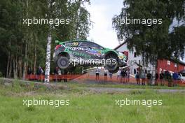 01.08.2015 - Yurii Protasov (FIN) - P. Cherepin, Ford Fiesta RRC 30.07-02.08.2015 FIA World Rally Championship 2015, Rd 8, Rally Finland, Jyvaskyla, Finland