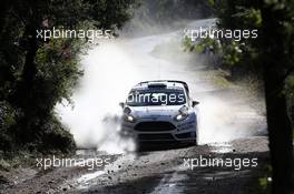 02.10.2015 - Elfyn Evans (GBR) Daniel Barritt (GBR) Ford Fiesta RS WRC 10.01-10.04.2015 FIA World Rally Championship 2015, Rd 11, Rally Corsica, Ajaccio, France