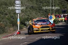 03.10.2015 - Martin Prokop, Jan Tomanek (Ford Fiesta RS WRC, #21 Jipocar Czech National Team) 10.01-10.04.2015 FIA World Rally Championship 2015, Rd 11, Rally Corsica, Ajaccio, France