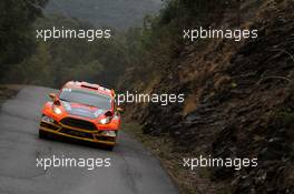 01.10.2015 - Shakedown, Martin Prokop, Jan Tomanek (Ford Fiesta RS WRC, #21 Jipocar Czech National Team) 10.01-10.04.2015 FIA World Rally Championship 2015, Rd 11, Rally Corsica, Ajaccio, France