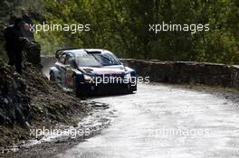 02.10.2015 - Andreas Mikkelsen, Ola Floene (Volkswagen Polo R WRC, #9 Volkswagen Motorsport II) 10.01-10.04.2015 FIA World Rally Championship 2015, Rd 11, Rally Corsica, Ajaccio, France