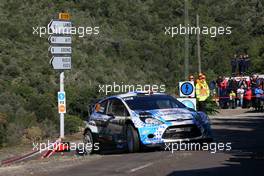 03.10.2015 - Stephane Sarrazin (FRA) Jacques Julien Renucci (FRA), Ford Fiesta WRC 10.01-10.04.2015 FIA World Rally Championship 2015, Rd 11, Rally Corsica, Ajaccio, France